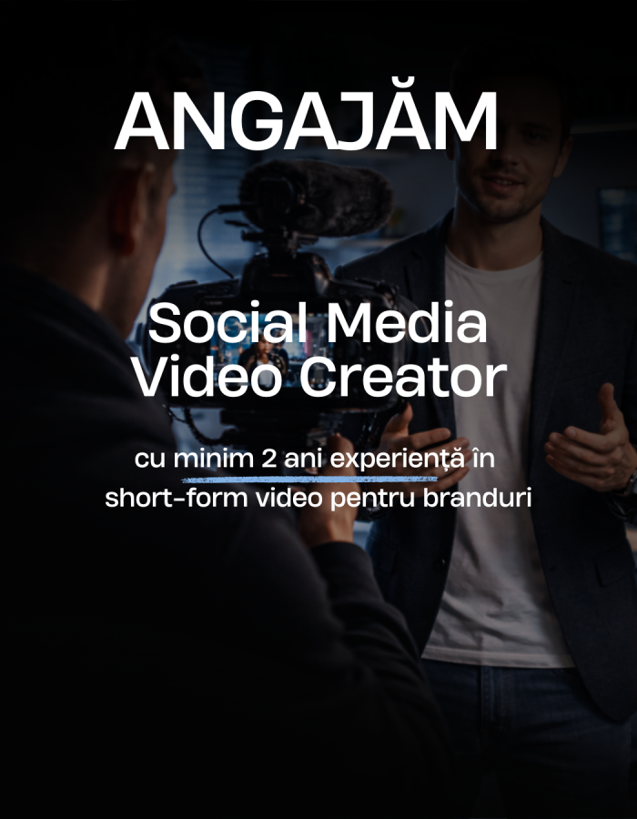 Social Media Video Creator - anunt angajare LoadHub